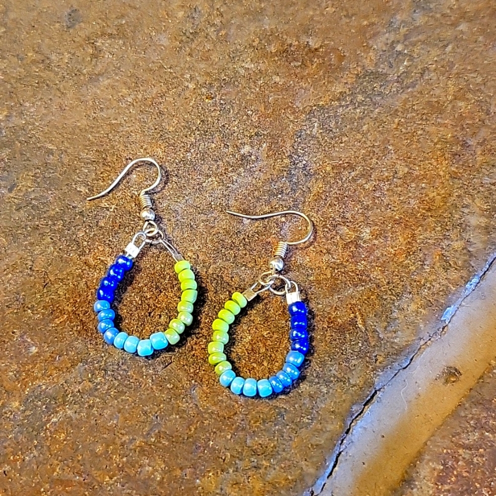 Handmade Beaded Boho Earrings